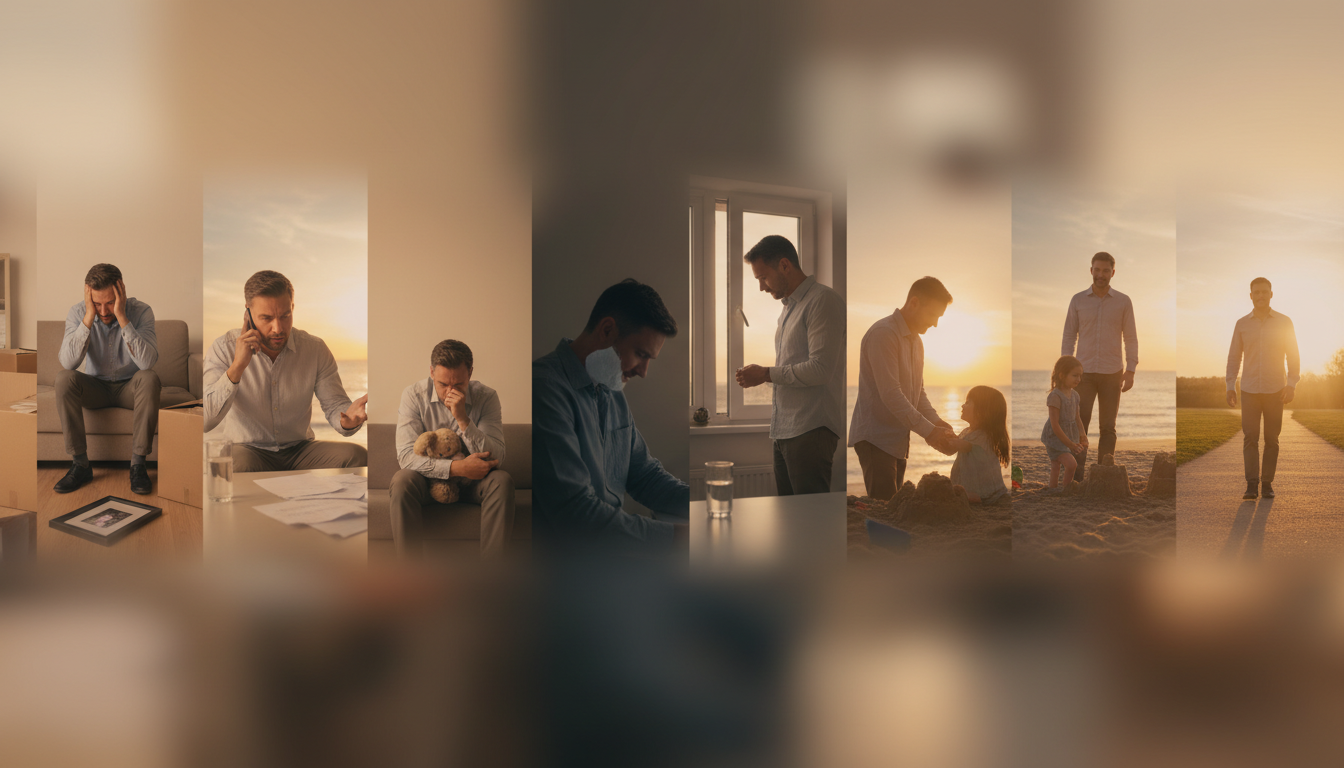 Read more about the article The 7 Stages of Divorce for a Man (And How to Get Through Each One)